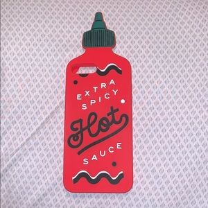 Bando spicy hot sauce silicone iPhone 7/8 + case
